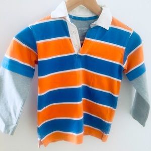 Rugby style - ‘overlay’ top